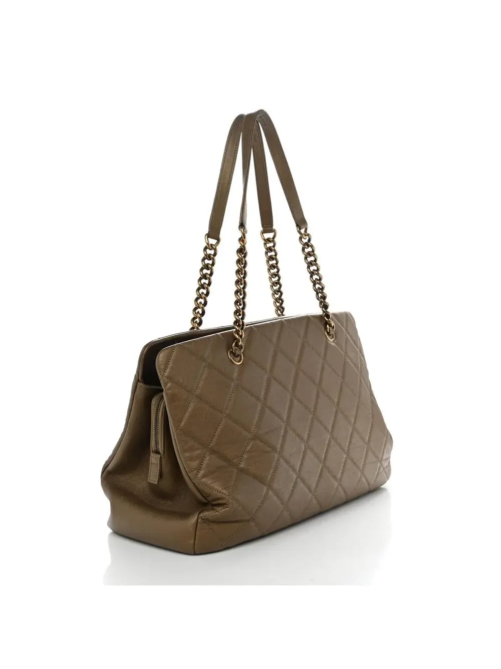 Chanel Metallic Calfskin Quilted Large #343004C19B